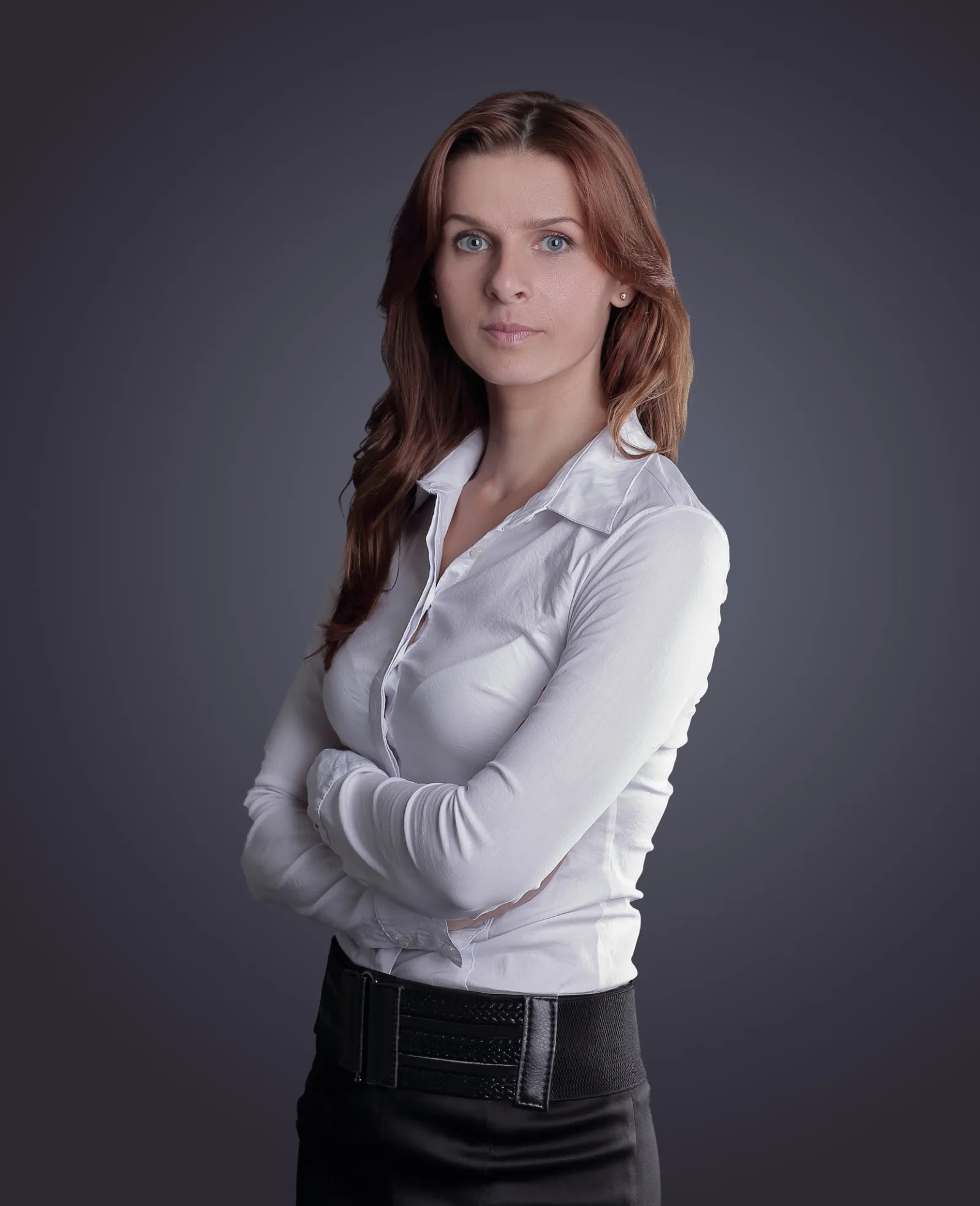 Portrait corporate réalisé en studio à Neuilly-sur-Marne pour un site d'entreprise